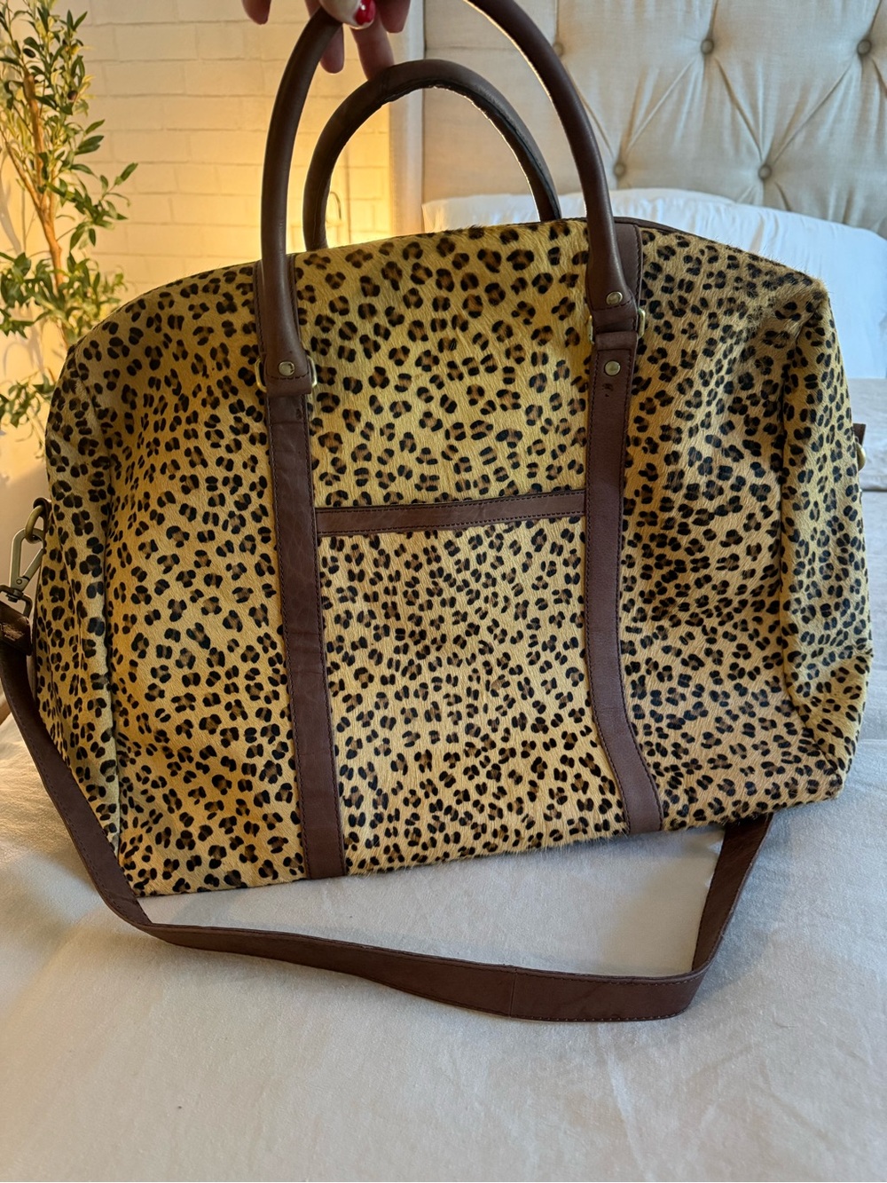 American darling genuine leather and Hyde Weekender Bag